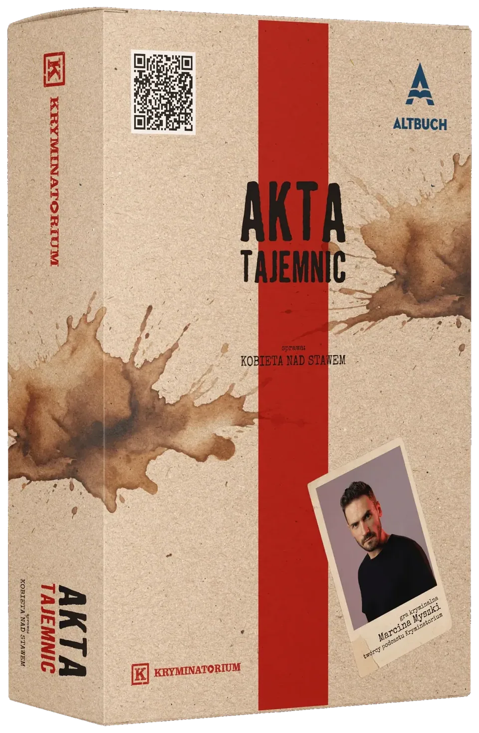Gra kryminalna „Akta tajemnic. Sprawa: Kobieta nad stawem
