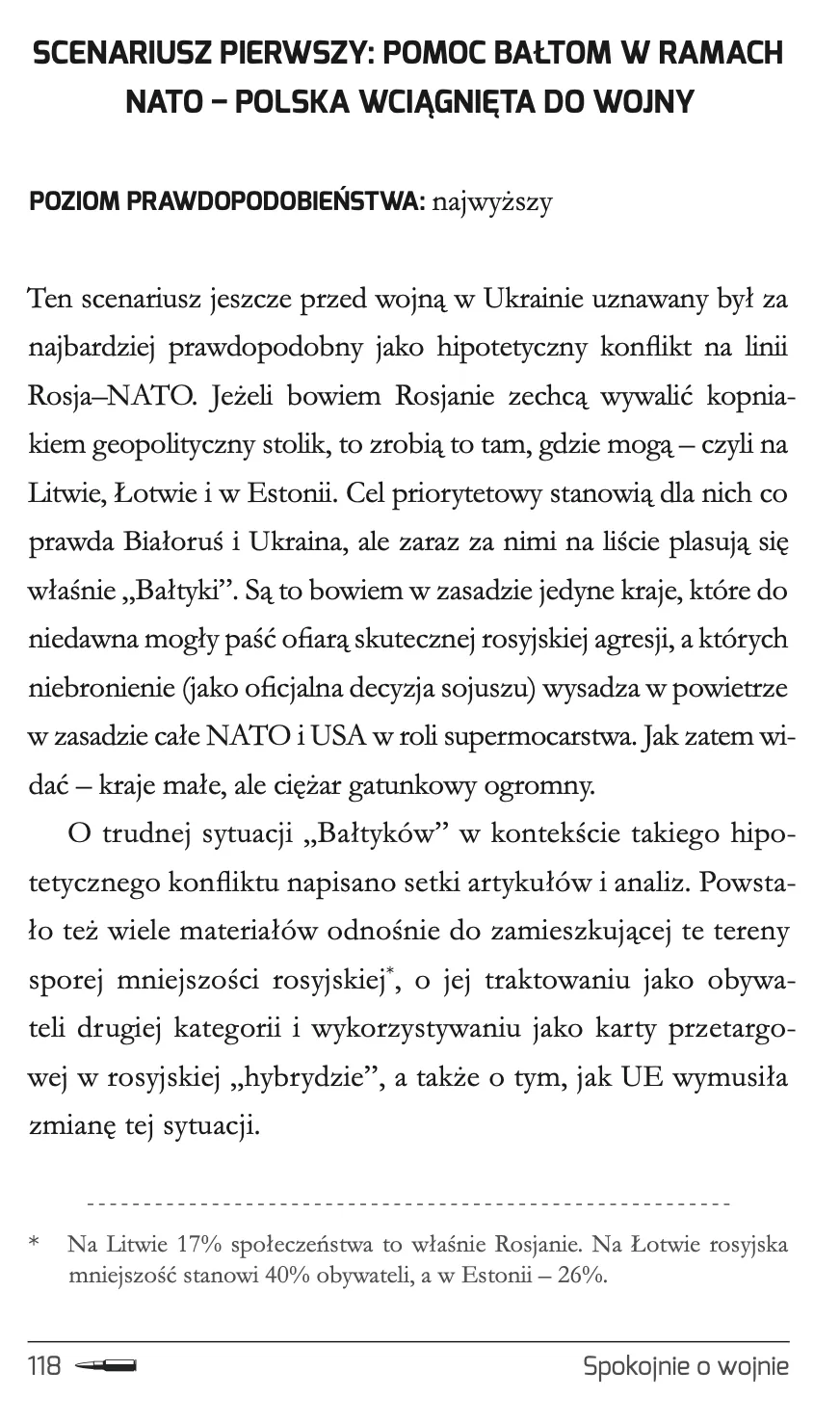 Spokojnie o wojnie