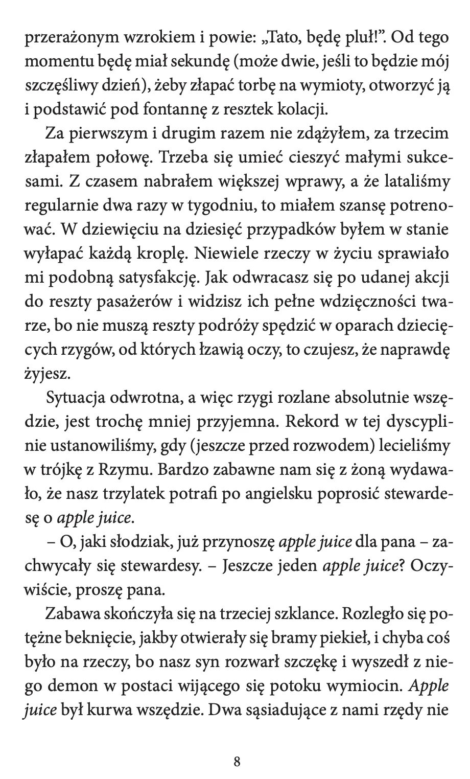Mężczyzna, który uderzy dziecko