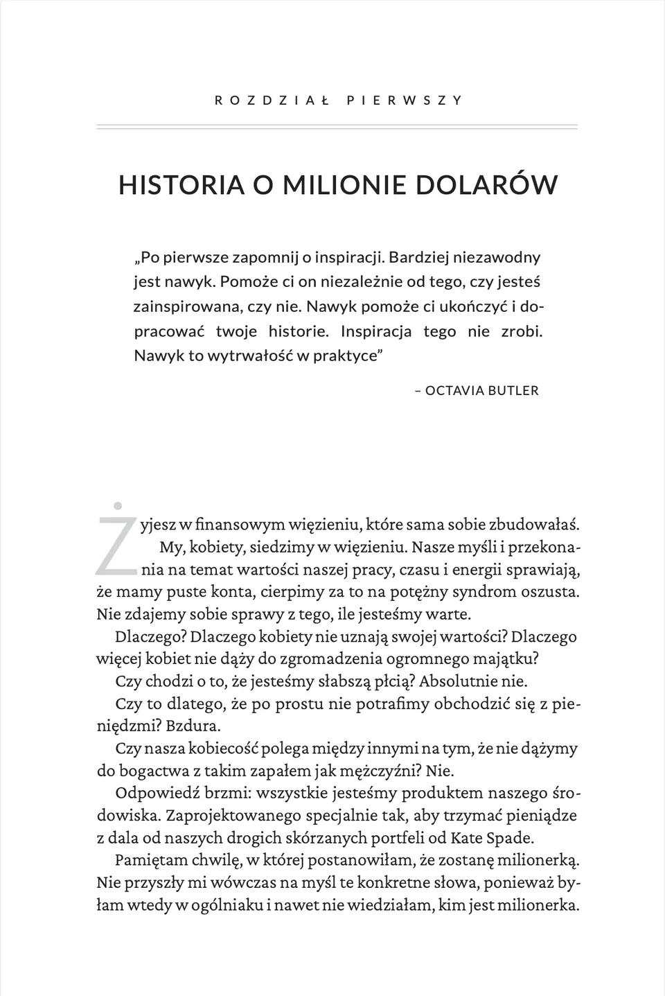 Wszystkie powinnyśmy być milionerkami